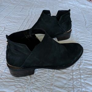 Steve Madden size 10 boots with gold detailing